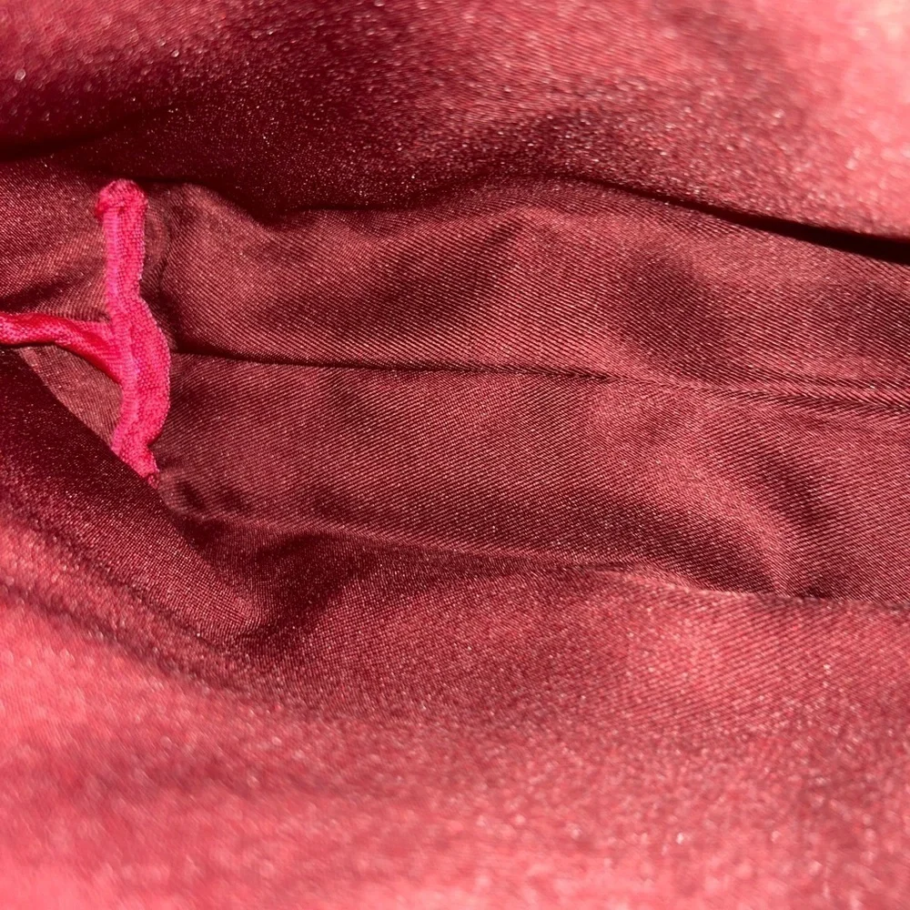 NWT Floral Faux Leather Makeup bag